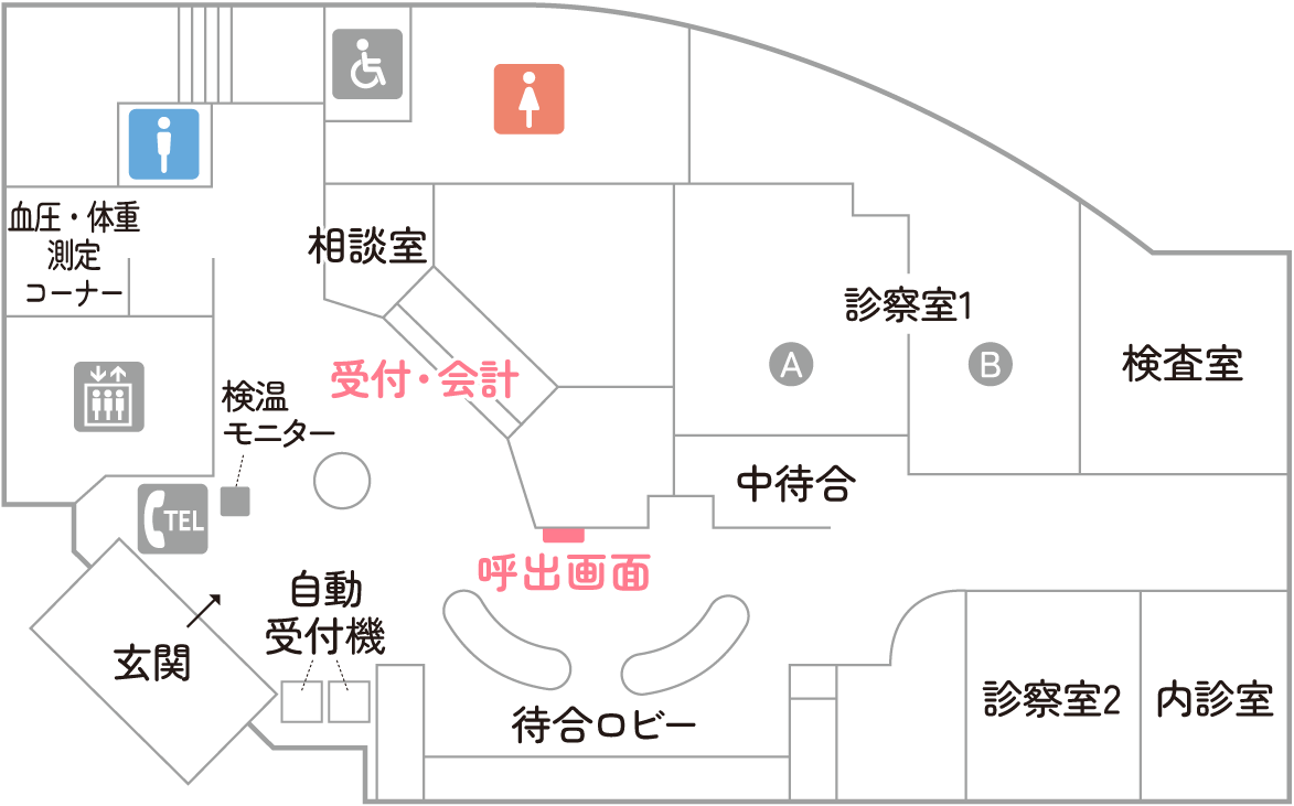 院内１Fマップ